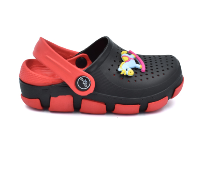 Casual XS10-2 EU26 Children Crocks - Black and Red - Zoom Image 3