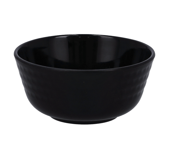 Royalford RF10042 4 Inch Melamine Ware Biza Round Bowl - Black - Zoom Image 1