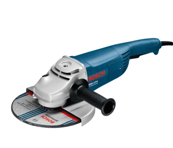 Bosch GWS 2200-230H Professional Angle Grinder - Blue and Grey - Zoom Image