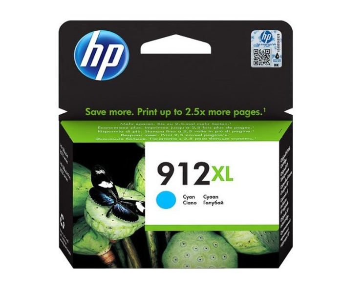 HP 3YL81AE 912XL High Yield Original Ink Cartridge - Cyan - Zoom Image