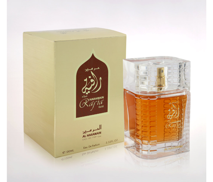 Al Haramain 100ml Rafia Gold Spray - Zoom Image