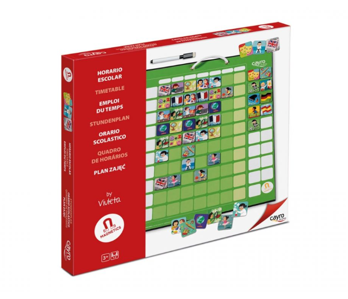 Cayro 884 School Timetable Game for Kids - Zoom Image 2