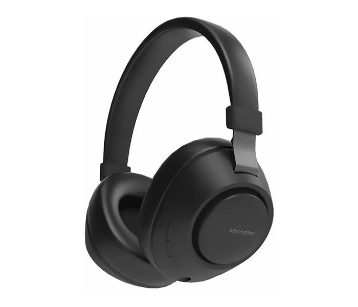 Porodo Bluetooth Wireless On-Ear Headphone - Black - Zoom Image 1