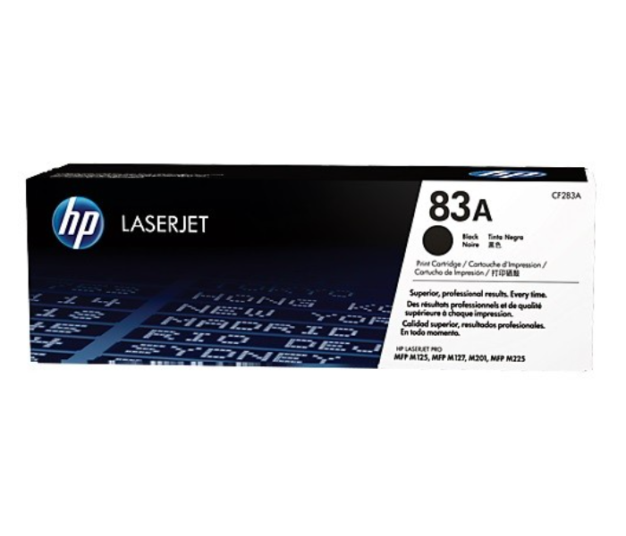 Black Toner Cartridge - CF283A 83A - Zoom Image