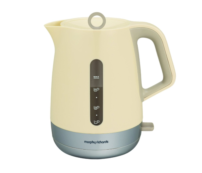 Morphy Richards 101207 1.5 Litre Chroma Plastic Jug Kettle - Cream - Zoom Image 1