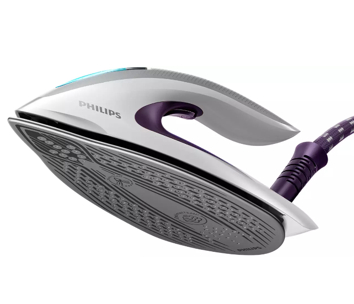 Philips GC9660/36 2700w PerfectCare Elite Plus Steam Generator Iron - White and Violet - Zoom Image 4