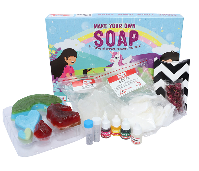 CocoMoco Kids Unicorn Theme Soap Making Kit - Zoom Image 1