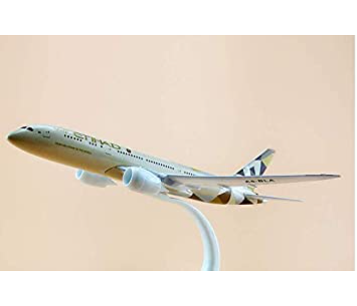 Generic GH2004 Etihad Airways Etihad Boeing 787 Alloy Simulation Metal Airplane Model - Zoom Image 2