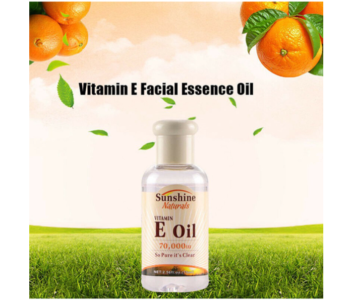 SunShine PC 8891 75ml Natural Vitamin E Face Oil - Zoom Image 2