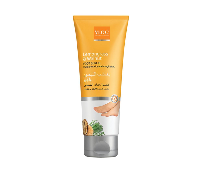 VLCC 100ml Lemon Grass and Walnut Unisex Foot Scrub - Zoom Image