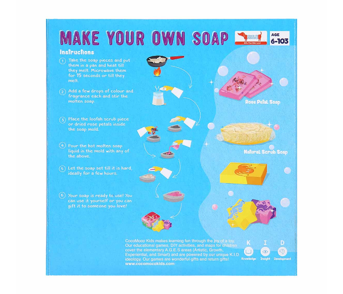 CocoMoco Kids Soap Making DIY Activity Kit - Zoom Image 7