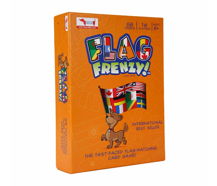 CocoMoco Kids Flag Frenzy Flag Game with Map - Zoom Image 1