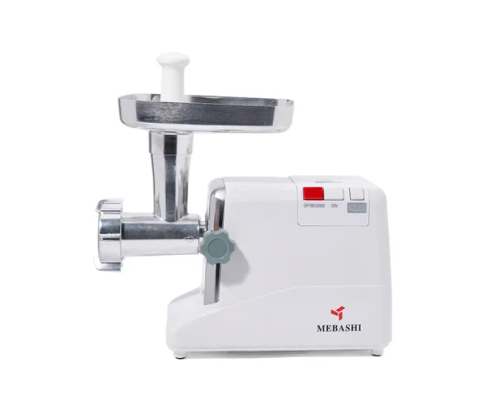 Mebashi ME-MG1005W 2000W Meat Mincer - White and Silver - Zoom Image 2