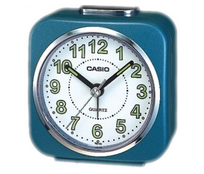 Casio Analog TQ-143S-2DF Alarm Clock - Blue - Zoom Image