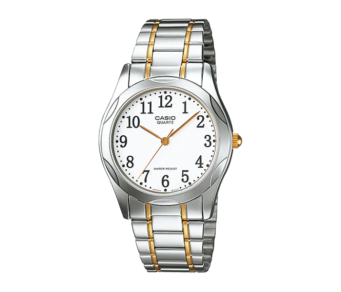 Casio  MTP-1275SG-7BDF White Dial Analog Stainless Steel Watch - Silver - Zoom Image