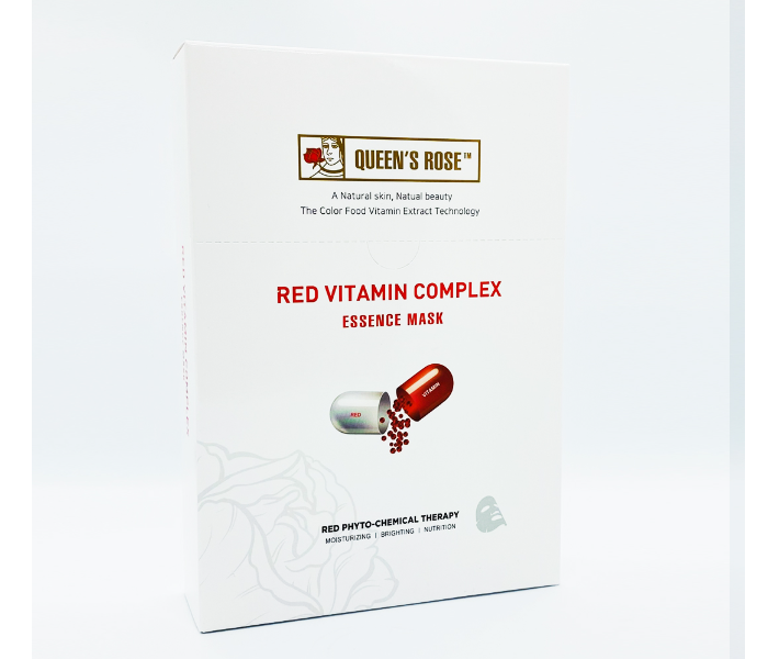 Queens Rose Red Vitamin Complex Essence Mask - Made In Korea - Zoom Image 1