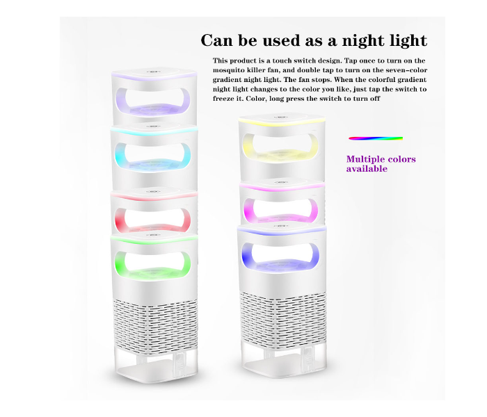 Small Portable USB Driven Indoor Mosquito Killer , Ultraviolet LED Lamp  Electric Mosquito Killer  - Zoom Image 4