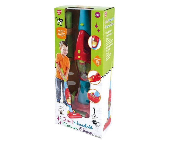 PlayGo 3032 2 In 1 Household Vacuum Cleaner Toy for Kids - Zoom Image 1