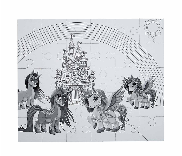 CocoMoco Kids 30 Pieces Unicorn and Pony Jigsaw Puzzle - Zoom Image 5