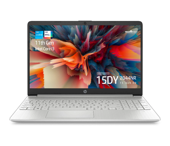 HP 15-DY2044NR 15.6inch Intel Core i3-1115G4 8GB RAM 256GB SSD Intel UHD Graphics Window 10 Home Touchscreen Laptop - Natural Silver - Zoom Image 1