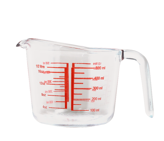 Royalford RF10087 500ML Glass Measuring Cup - Zoom Image 1