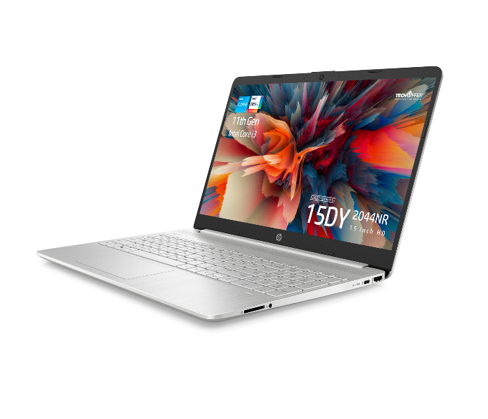 HP 15-DY2044NR 15.6 inch Intel Core i3-1115G4 8GB RAM 256GB SSD Intel UHD Graphics Window 10 Home Touchscreen Laptop - Natural Silver - Zoom Image 3