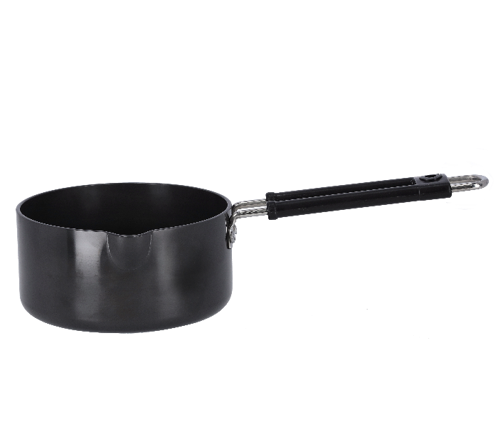 Royalford RF10013 16cm Hard Anodized Saucepan - Black - Zoom Image 1