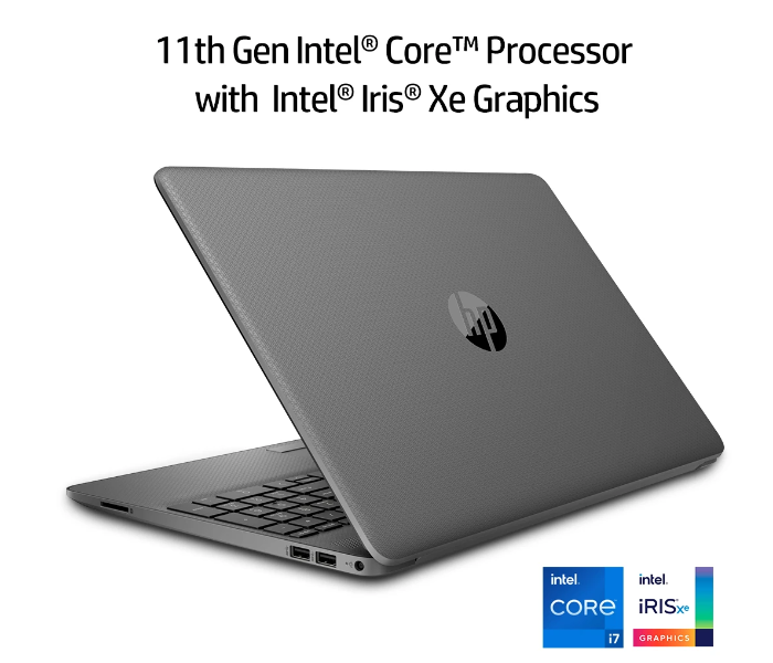 HP Notebook 15T-DW300 15.6inch HD Intel Core i7-1165G7 8GB RAM 512GB SSD Windows 10 - Grey - Zoom Image 5