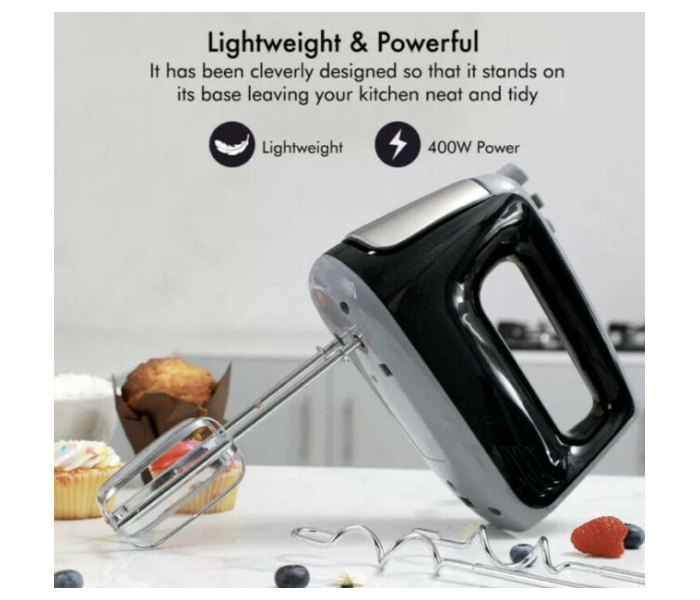 Geepas GHM43020UK 5 Speed Hand Mixer - Black - Zoom Image 3