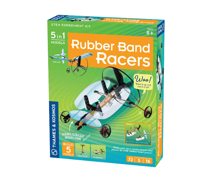 Thames and Kosmos Feak Rubber Band Racers - Zoom Image 1