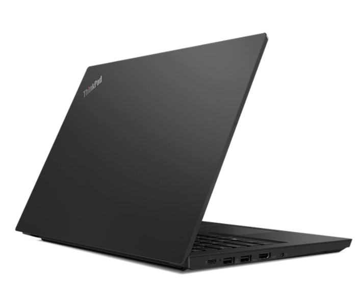 Lenovo ThinkPad E14 20RA007TAD 14inch Intel Core i7-10510U 8GB RAM 1TB HDD 2GB AMD Radeon RX640 Graphics Arabic-English Keyboard No OS Laptop with Free Carry Bag - Black - Zoom Image 3