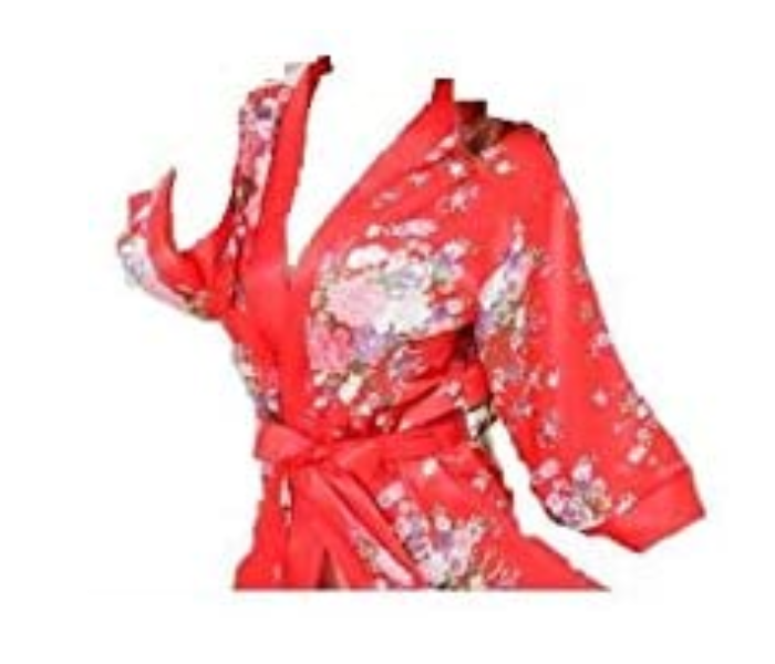 G-Passion Kimono Seduction Lingerie Set - Red - Zoom Image