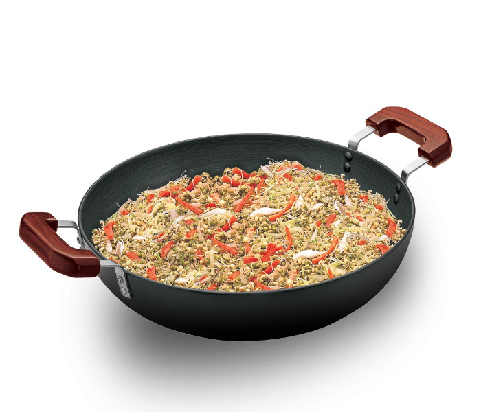 Hawkins Futura 7.5 Litre HW8001200 Hard Anodised Deep Fry Pan - Black - Zoom Image 1