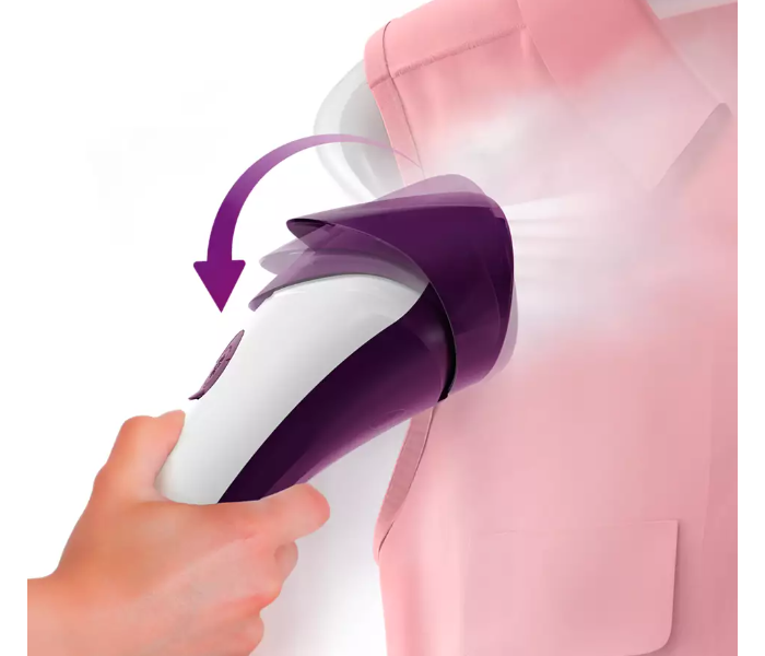 Philips GC558/36 2000W ComfortTouch Plus Garment Steamer - White and Purple - Zoom Image 8