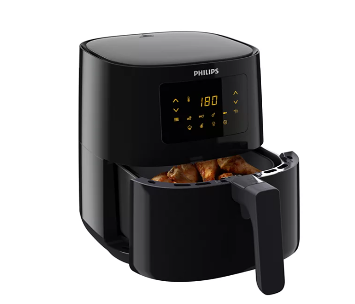 Philips HD9252 1400W Essential Air Fryer - Black - Zoom Image 4