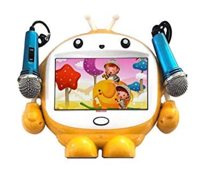 C idea CM100 7 inch 2GB RAM 32GB ROM Android WiFi Kids Tablet with Combo of Touch Pen LED Watch and Mic - Yellow - Zoom Image