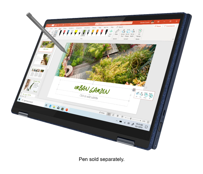 Lenovo Yoga 6 x360 13.3inch FHD AMD Ryzen 5 4650U 8GB RAM 256GB SSD Windows 10 Touchscreen Laptop - Abyss Blue - Zoom Image 5