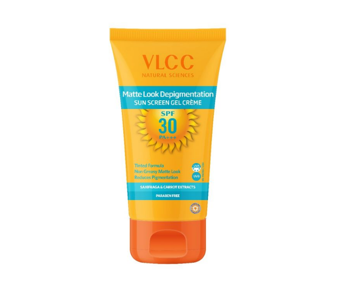 VLCC 100g Matte Look SPF30 Sun Screen Gel Creme - Zoom Image