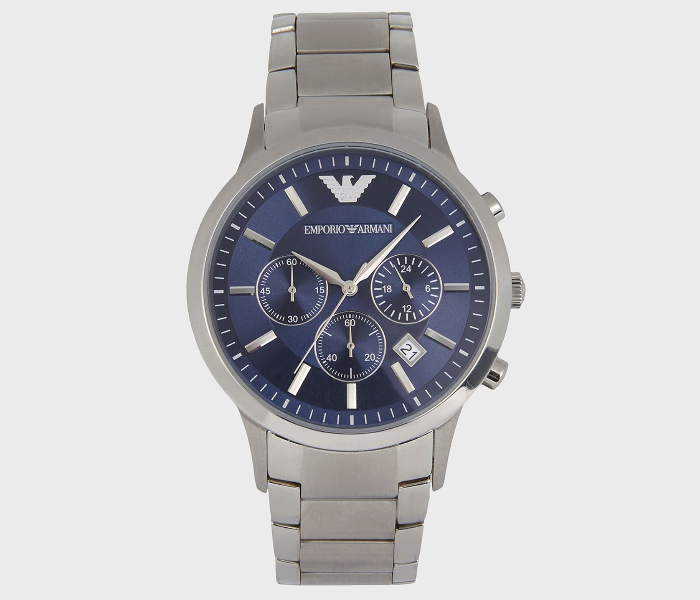 Emporio Armani AR2448 Mens Watch -  Silver - Zoom Image 1