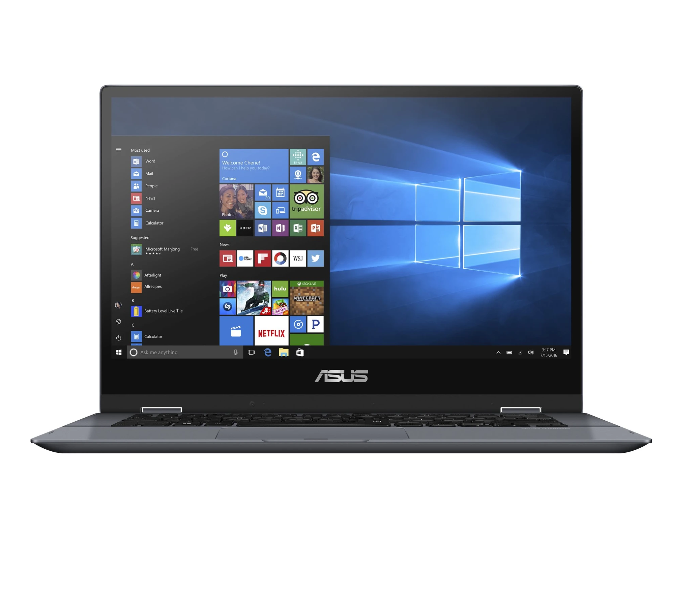 Asus VivoBook Flip 14 inch Intel Core i5-10210U 8GB RAM 512GB SSD Intel UHD Graphics Windows 10 Touchscreen Laptop - Star Grey - Zoom Image 2