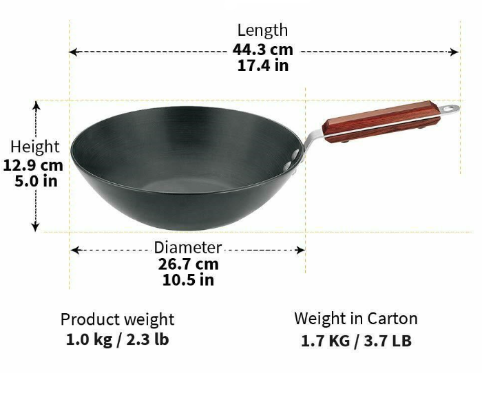 Hawkins Futura HW8001100 2.5 Litre Hard Anodised Deep Fry Pan - Black - Zoom Image 3