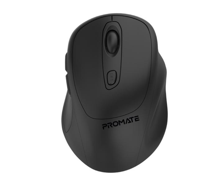 Promate Precision Fluid Scrolling Wireless Mouse Clix-9 - Black - Zoom Image 1