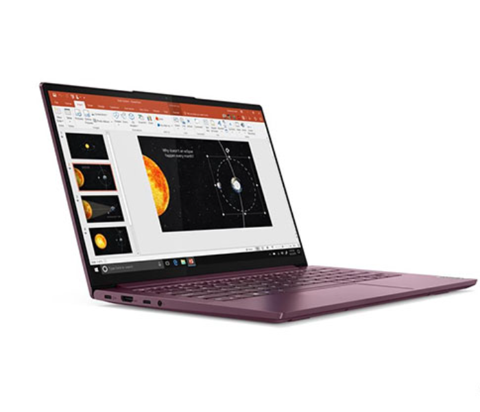 Lenovo Ideapad Yoga Slim 7 14ARE05 82A200AJAX 14 Inch FHD Ryzen 7 4700U Processor 16GB RAM 512GB SSD Windows 10 Home Plus MS office 365 - Pink - Zoom Image 1