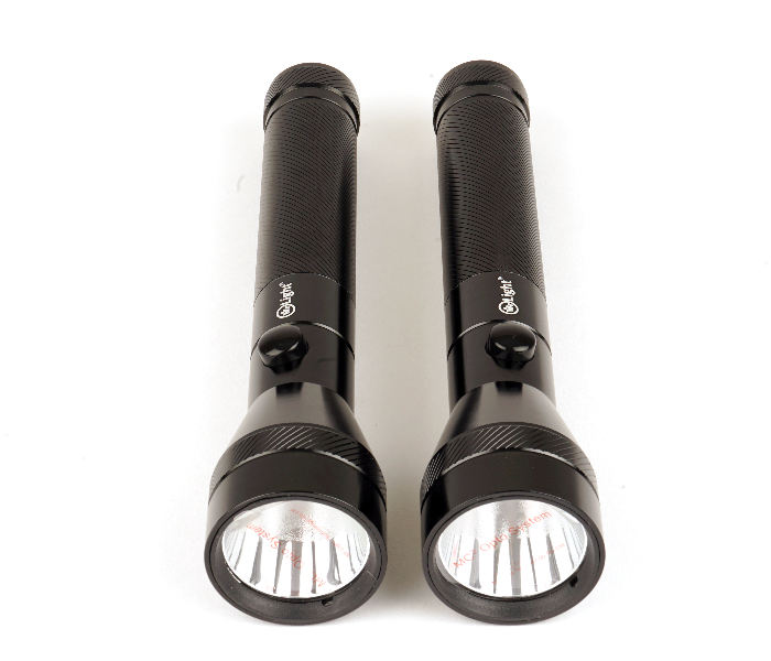 Mr Light MR2323 2 Piece 2SC Flashlight - Black - Zoom Image