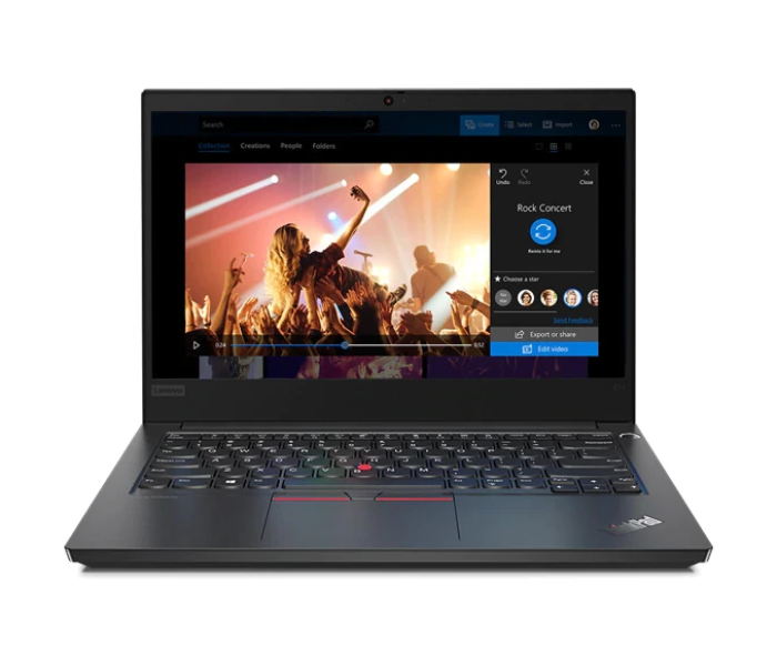 Lenovo ThinkPad E14 14inch FHD Intel Core i7-10510U 8GB RAM 1TB HDD 2GB AMD Radeon Graphics DOS Business Laptop with Bag - Black - Zoom Image 1