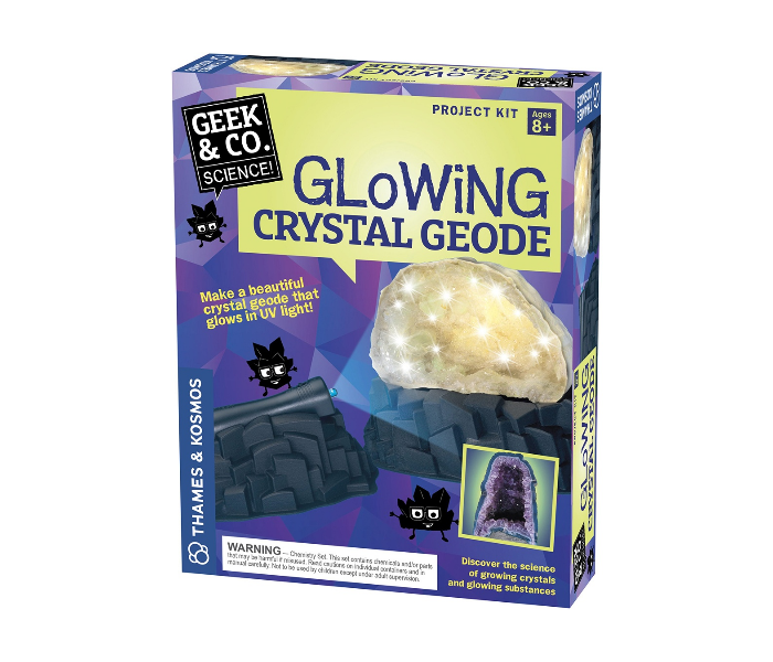 Thames and Kosmos Geek Glowing Crystal Geode - Zoom Image 1