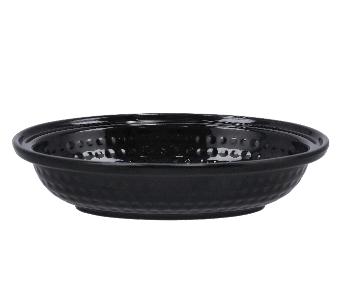 Royalford RF10048 6.5 Inch Melamine Ware Biza Oval Curry Bowl - Black - Zoom Image 2