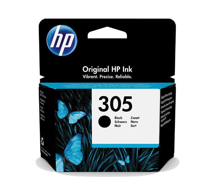 HP 3YM61AE 305 Original Ink Cartridge - Black - Zoom Image