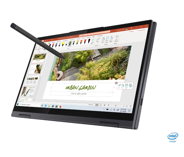 Lenovo Yoga 7i X360 14 inch Intel Core i7-1165G7 12GB RAM 512GB SSD Windows 10 Touchscreen Laptop - Slate Grey - Zoom Image 2