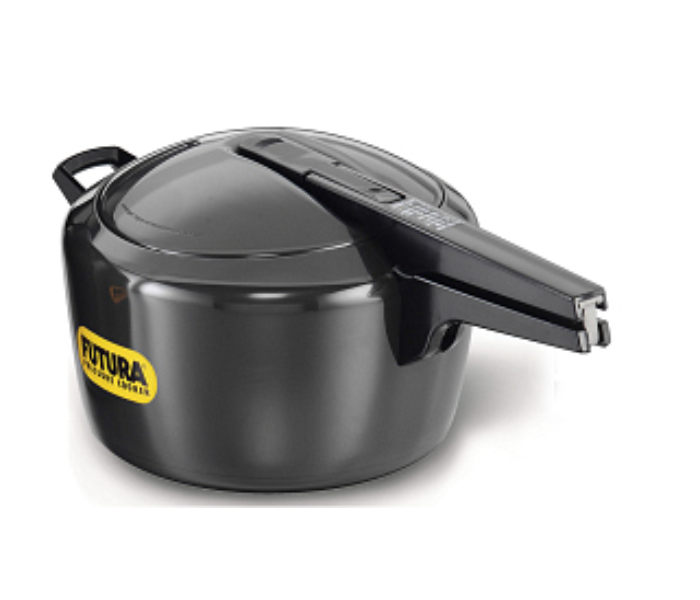 Hawkins Futura HW50040 4 Litre  Pressure Cooker - Black - Zoom Image